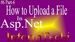 how to upload image in aspnet using c  how to save file in aspnet  fileupload control aspnet [upl. by Peskoff919]