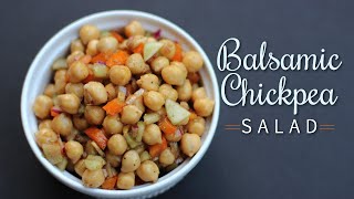 Balsamic Chickpea Salad [upl. by Merp]