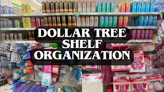 ASMR  Shelf Organization at Dollar Tree 💸 🛒 Valentines Day Energy Drink and Hygiene Aisles 💌 🧼 [upl. by Hamer74]