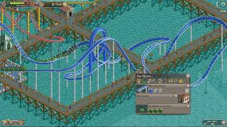 3496 Paradise Pier 2  RollerCoaster Tycoon Classic [upl. by Nasus]