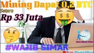 MINING DAPAT 0 2 BTC PARA MINING HARUS SIMAK NIH MARI KITA REVIEW BERSAMA [upl. by Atinav]