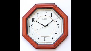 OCTAGON SHAPED WALL CLOCK  WALL DECOR PIECES [upl. by Pizor]