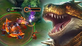 Wild Rift Renekton Baron Lane Gameplay Season 11 [upl. by Cirda496]