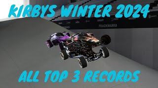 Kirbys Winter 2024 All Top 3 Records [upl. by Rehteh]