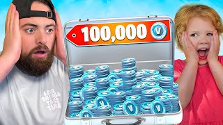 Fortnite Prodigy Wins 100000 VBucks [upl. by Llenej]