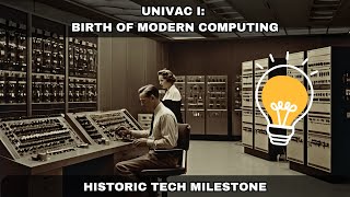 UNIVAC I Pioneering the Digital Era – Tech History Unveiled  Historical Events [upl. by Ludeman]