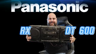 Retro recenze Radiomagnetofonu s CD Panasonic RX  DT600 [upl. by Aonian]