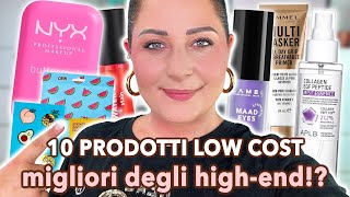 10 PRODOTTI LOW COST addirittura MIGLIORI di molti HIGH END🤩🚀🔝￼ [upl. by Icam833]