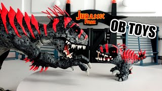 CUSTOM MATTEL SNAP SQUAD E750 SCORPIUS REX MAX LEVEL 40  JURASSIC WORLD THE GAME  TOY DINOSAUR [upl. by Adar]