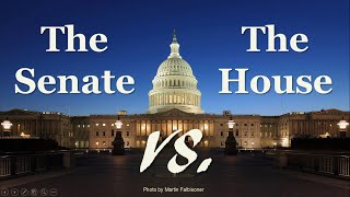 The Senate and the House of Representatives Explained Congress  AP Government Review [upl. by Annil]