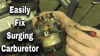 How To Fix A Surging Carburetor A Complete Guide [upl. by Adnohsek]