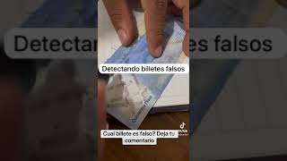 Como identificar billetes falsos [upl. by Greeson]