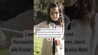 Lasst uns Homeschooling normalisieren schulpflicht bindungsorientiert [upl. by Liam]