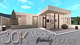 BLOXBURG 30K MODERN FAMILY HOUSE  NOGAMEPASS [upl. by Nodnab]