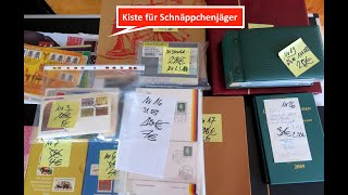 Livestream Verkauf für Schnäppchenjäger Briefmarken aus FilmKisten 2  3 [upl. by Znerol242]