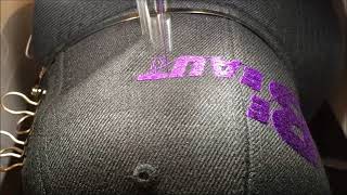 Brother Prs100 Embroidered Custom HatCap [upl. by Etteve873]