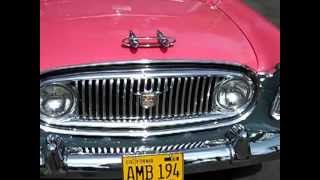 1956 Nash Ambassador Special V8 Custom Sedan Test Drive [upl. by Sells]