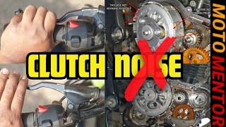 BIKE LOW PICKUP CLUTCH PLATE ENGINE NOISE FIX  HOW TO FIX BIKE ENGINE CLUTCH NOISE [upl. by Ysac]