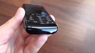 BlackBerry Pearl 3G 9105  design walk around video [upl. by Ornie513]