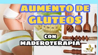 GLUTEOS CON MADEROTERAPIAelimina grasa de espalda vida sana [upl. by Kapeed377]