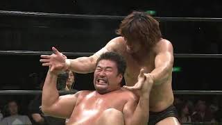 Go Shiozaki vs Kensuke Sasaki NOAH [upl. by Annaoy71]