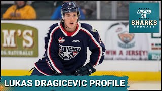 2023 NHL Draft Profile TriCity Americans Lukas Dragicevic [upl. by Ettecul479]