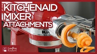 Every KitchenAid Attachment Quick Overview  Everything Kitchens [upl. by Harvie495]