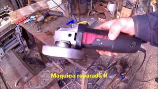 DIY Como cambiar un RODAMIENTO de AMOLADORA marca Skil [upl. by Dynah520]