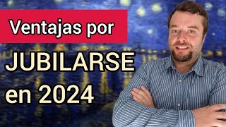 ¿MEJOR PENSIÓN DE JUBILACIÓN EN 2024 👉 Ejemplo práctico [upl. by Ylerebmik]