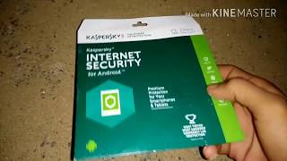 How to Installation Kaspersky Mobile Antivirus👍👍☺😊👌 [upl. by Tavish]