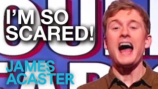 Things You Wouldnt Hear On A Train  Mock the Week  James Acaster Shorts [upl. by Yecnay506]