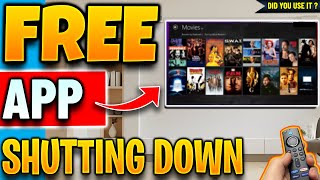 🔴 FREE Streaming App Is Shutting Down [upl. by Einnel440]