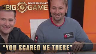 The Big Game S1 ♠️ W6 E2 ♠️ Negreanu and Hellmuth take on Loose Cannon ♠️ PokerStars [upl. by Antonie]