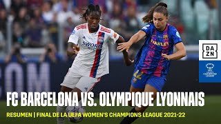 RESUMEN  FC Barcelona vs Olympique Lyon – Final de la UEFA Women’s Champions League 2022 Español [upl. by Klusek]