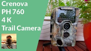 Crenova 20MP Trail Camera [upl. by Ahsemo]