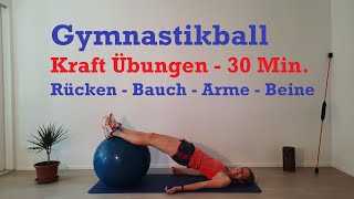 Krafttraining mit dem Gymnastikball [upl. by Llerej573]