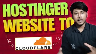 How to connect Hostinger Website to Cloudflare  How to connect Wordpress Website to Cloudflare 2023 [upl. by Yetta]