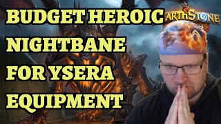 Budget Heroic Nightbane Bounty Guide  Ysera Equipment  Hearthstone Mercenaries [upl. by Anwadal]