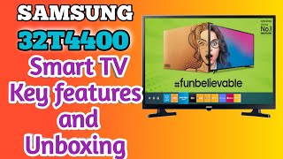 Samsung new Smart tv 2022 32quot 32T440032T450032T4700 Samsung T series 32quot new smart tv features [upl. by Anuaf]