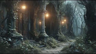 🖤Echoes of the Dark Academy🖤Rain and Dark Victorian VibeMusic to Study Read Work background [upl. by Ailana14]