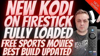 HOW TO INSTALL NEWEST KODI ON ANY FIRESTICK OCTOBER 2024 FULLY LOADED [upl. by Amero]