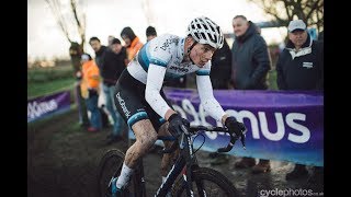 Highlights Cyclocross DVV Trofee Azencross Loenhout  Round 6 201718 Men Elite [upl. by Enitsenrae755]