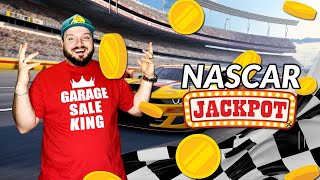 Nascar Jackpot Private Pick At A Local Yard Sale With Resale Daddy [upl. by Enilkcaj575]