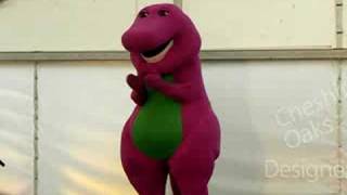 Barney The Dinosaur Live Show  THE CLAPPING SONG [upl. by Airitak]