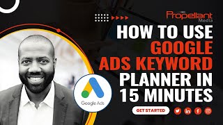 How To Use Google Ads Keyword Planner In 15 Minutes [upl. by Enaelem]