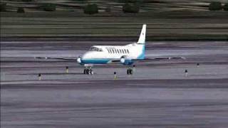 METROLINER III PERU AIR FORCE LANDING AT AYACUCHO AIRPORT [upl. by Azmuh520]