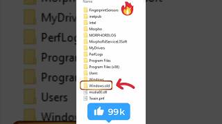 How to Safely Delete Your Windowsold Folder windows windows10 shorts [upl. by Lynsey]