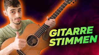 Blitzschnell Gitarre Stimmen 2MinutenTechnik für Anfänger und Profis 🌟 [upl. by Ogeid]