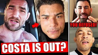 Sean Strickland vs Paulo Costa IN JEOPARDY Dominick Cruz EXPOSES Jose Aldo Merab sparring story [upl. by Maxi]