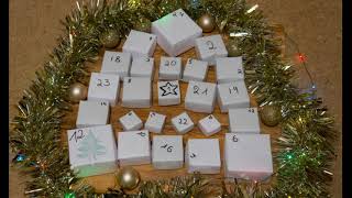 Adventskalender DIY selber basteln [upl. by Kristi]